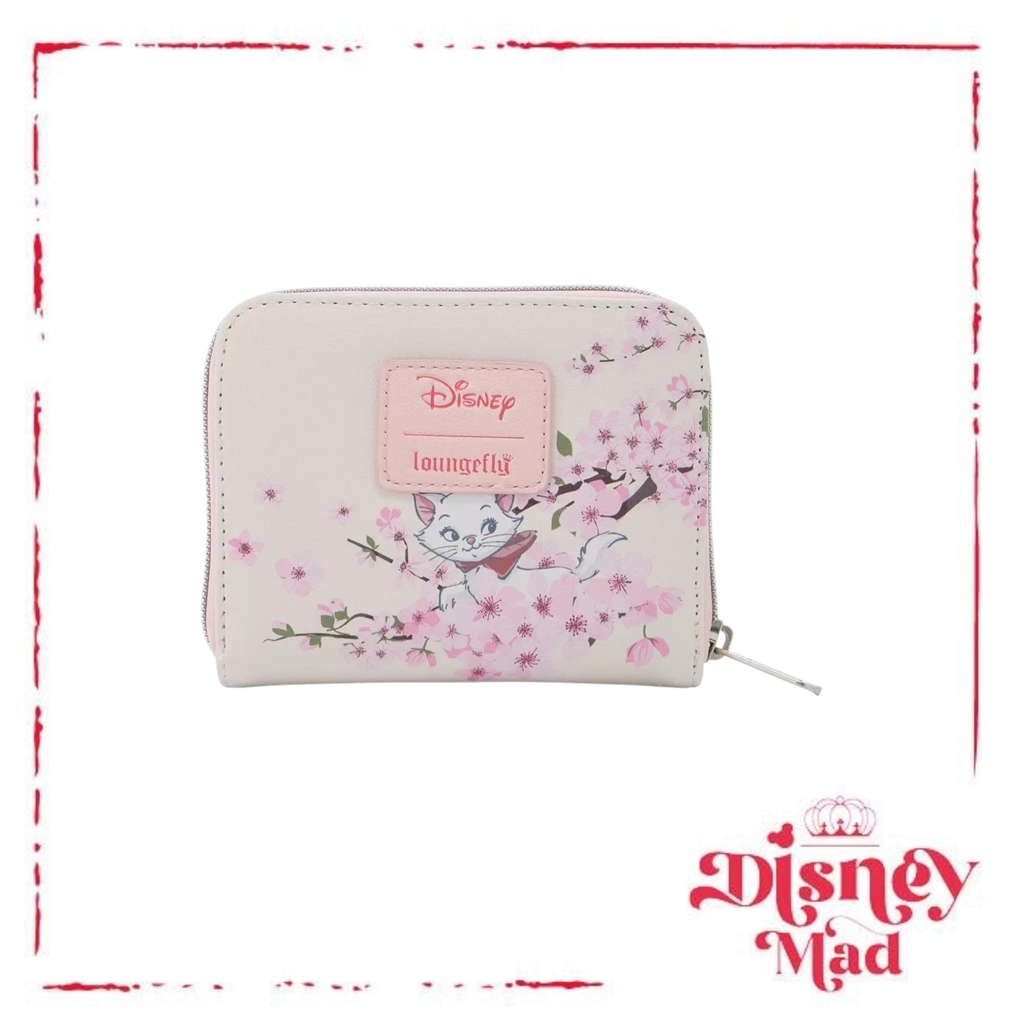 Loungefly Disney The Aristocats Kittens Cherry Blossom Mini Zipper Wallet