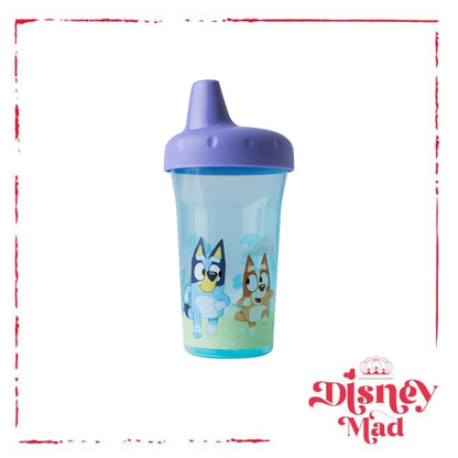 Bluey The First Years 9oz Plastic Sippy Bin Cup