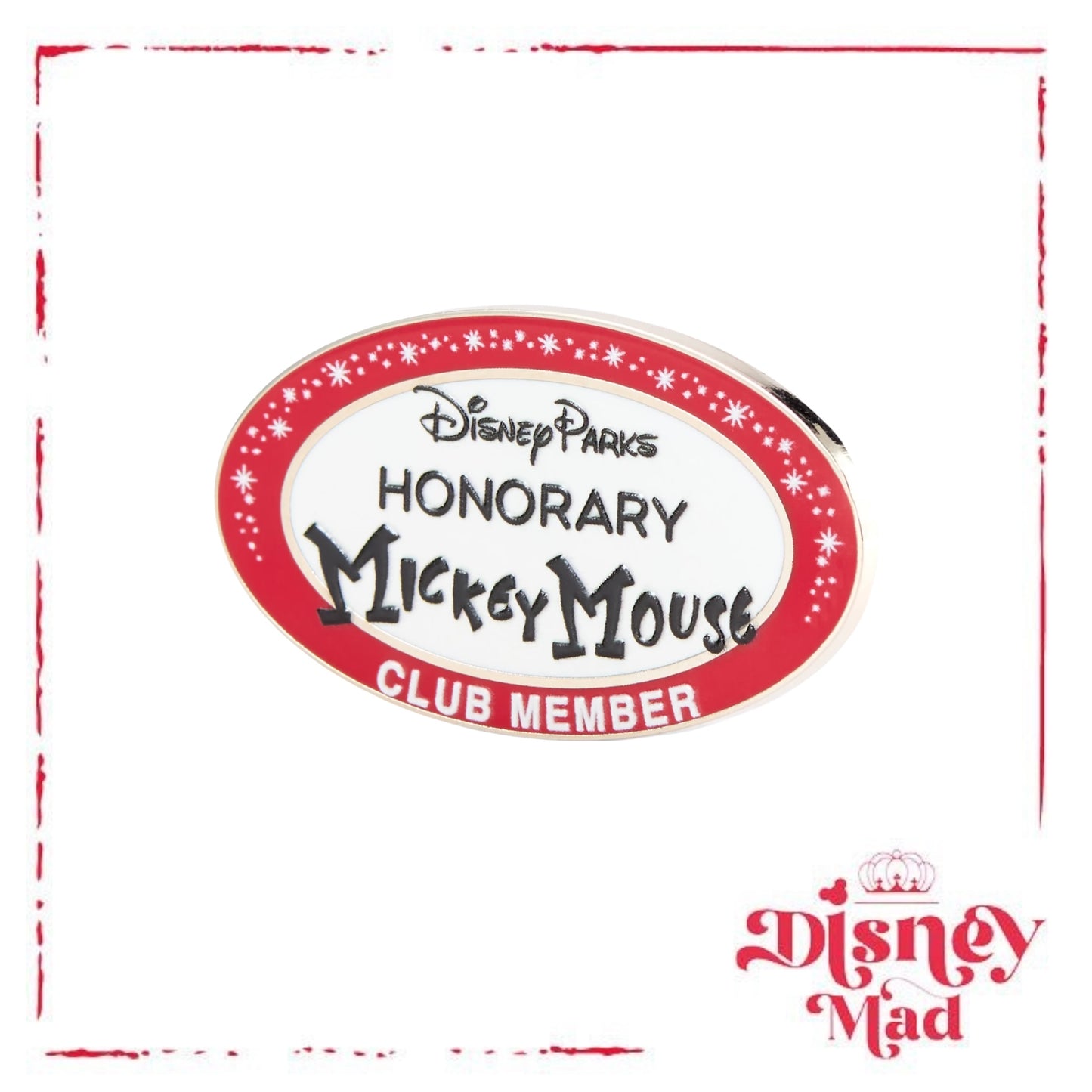 Disney Parks Honorary Mickey Mouse Club Member Pin