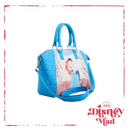 Loungefly Disney The Little Mermaid Ariel & Eric Dancing Satchel Bag