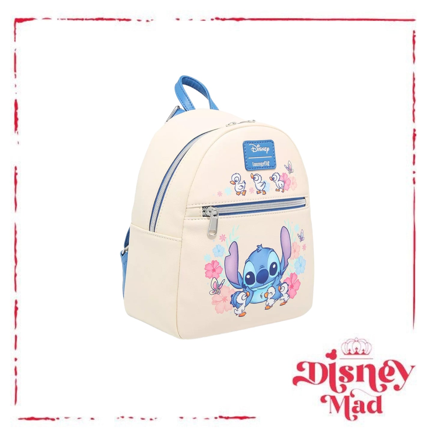 Loungefly Disney Lilo & Stitch Stitch With Ducks Mini Backpack