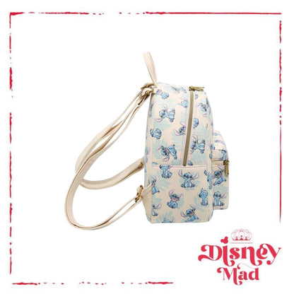 Loungefly Disney Lilo & Stitch Tropical Leaves Mini Backpack