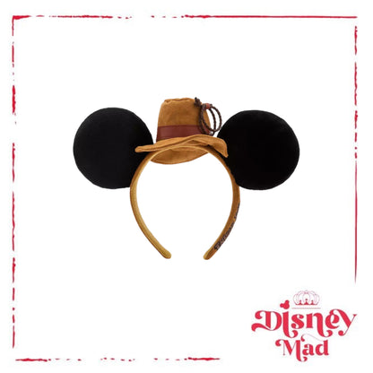 Indiana Jones Ear Headband Disney Parks