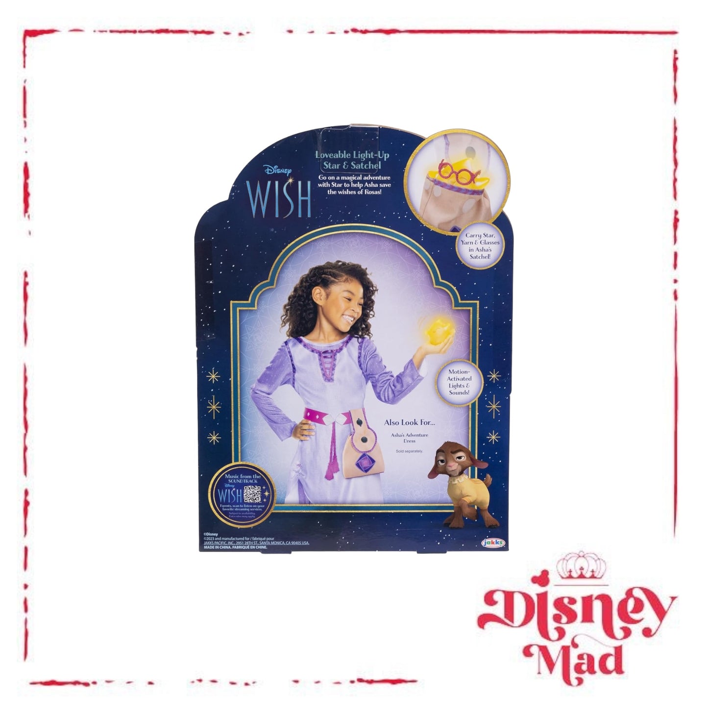 Disney Wish Interactive Role Play Star with Satchel