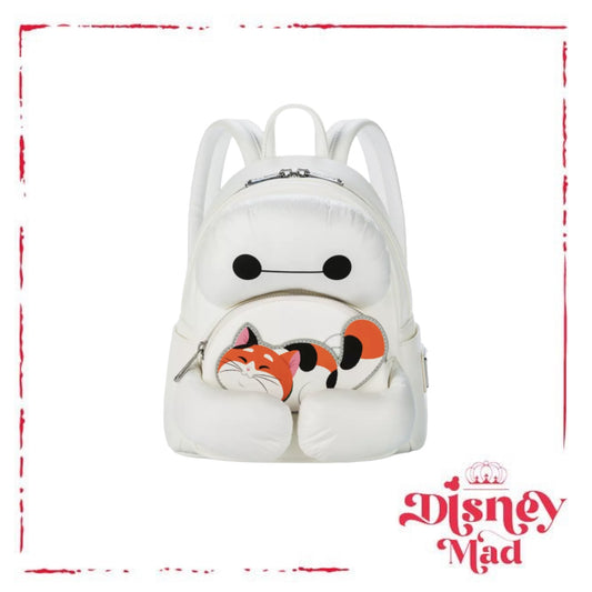 Disney Loungefly Baymax and Mochi Mini Backpack – Big Hero 6 Disney Parks