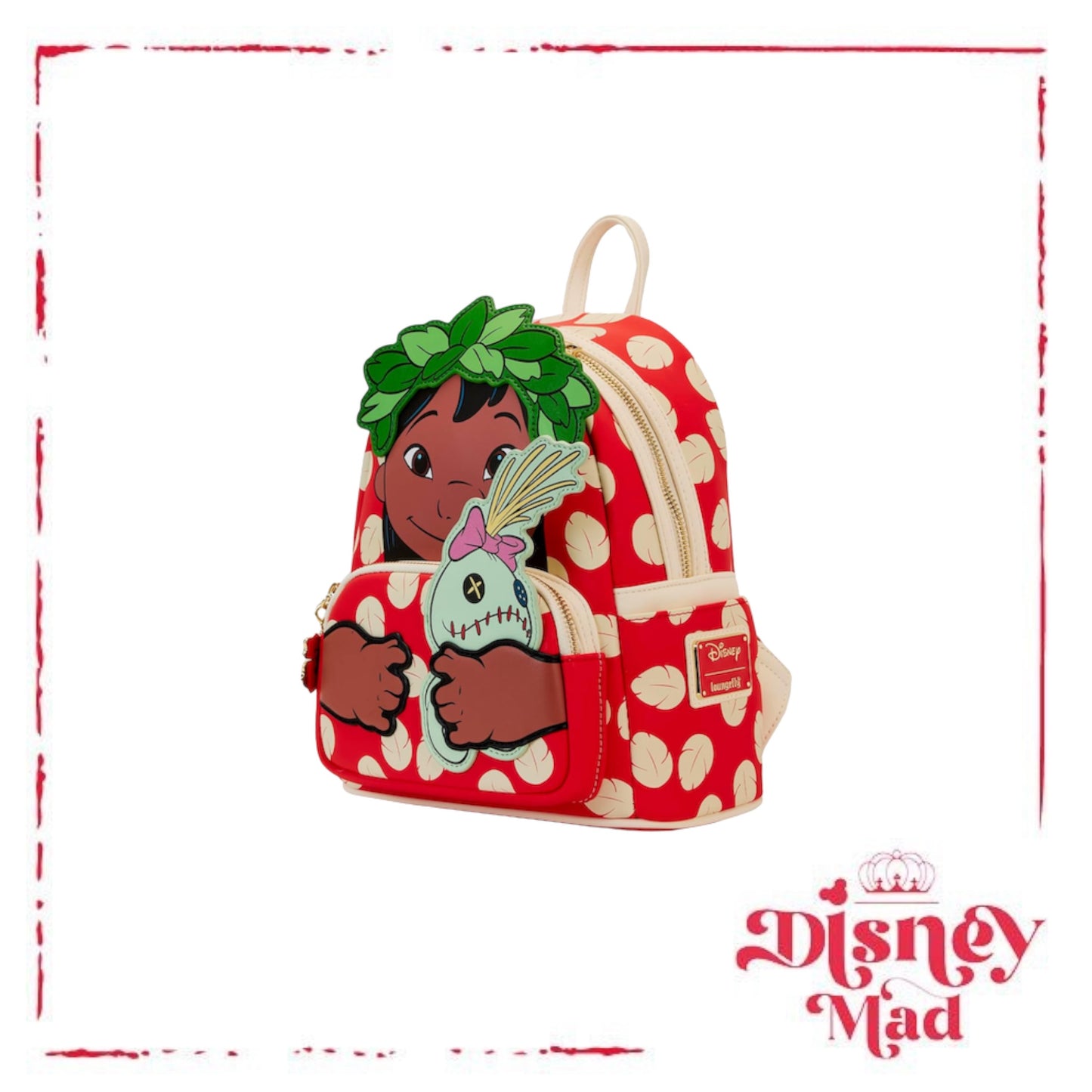 Loungefly Disney: Lilo and Stitch – Lilo with Scrump Mini-Backpack