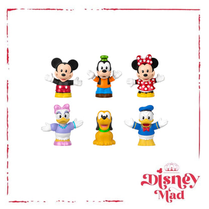 Disney 100 Mickey & Friends Figure Pack By Fisher-Price Little People