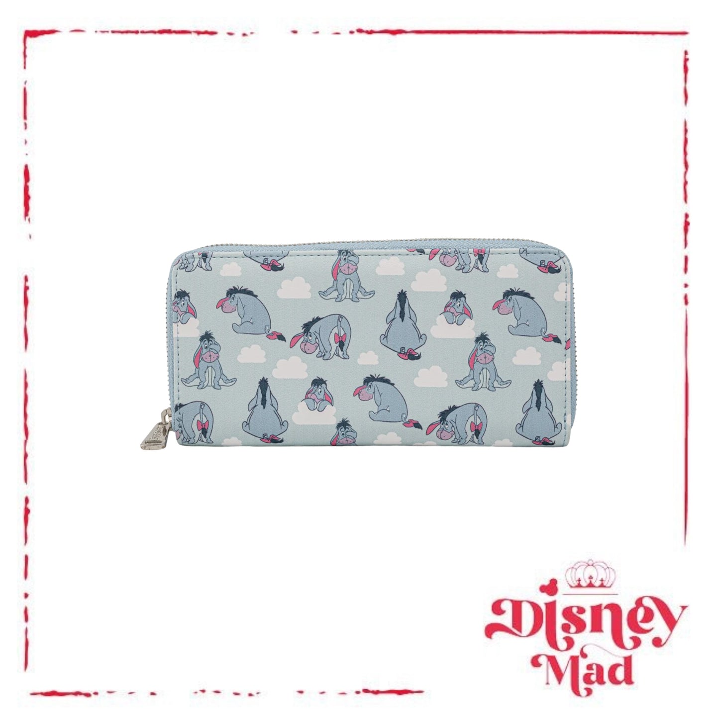 Loungefly Disney Winnie the Pooh Eeyore All Over Print Purse