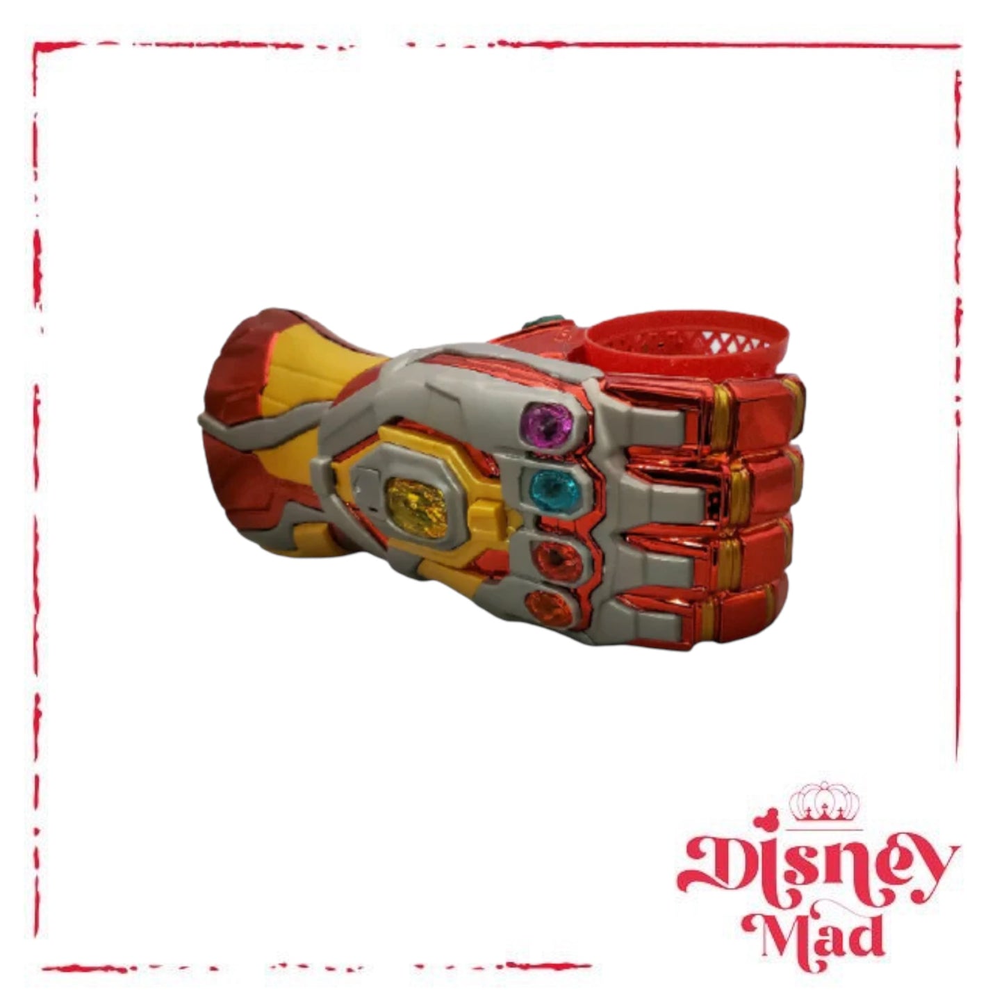 Disneyland Avengers Campus Iron Man Infinity Gauntlet Souvenir Cup Holder - Disney Parks