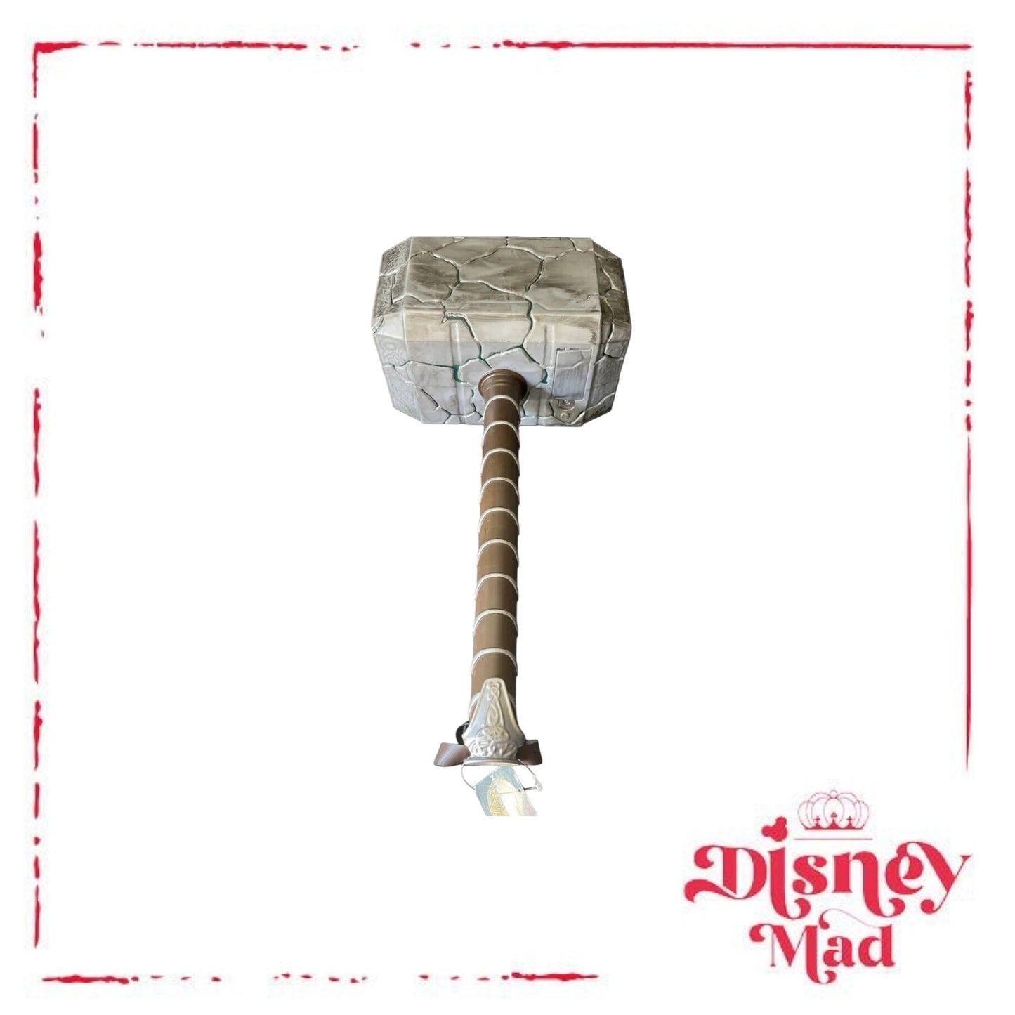 Disney Parks Mjolnir Thor’s Hammer Drink Holder, lights up and flashes