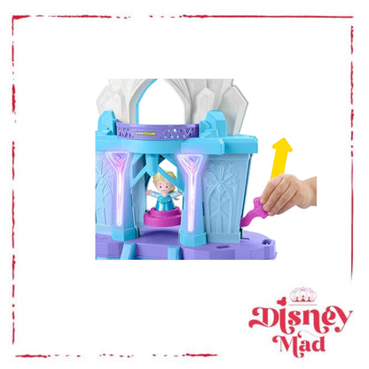 Fisher-Price Little People – Disney Frozen Elsa’s Enchanted Lights Palace musical playset with Anna and Elsa figures