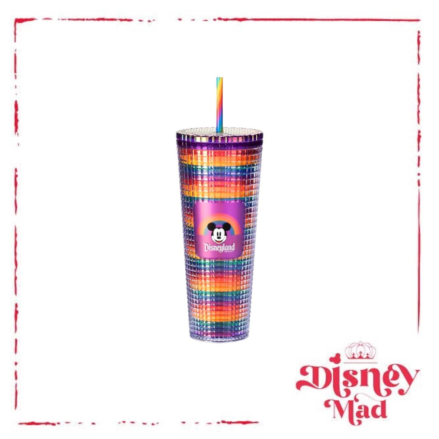 Disney Pride Collection Starbucks® Tumbler with Straw – Disneyland