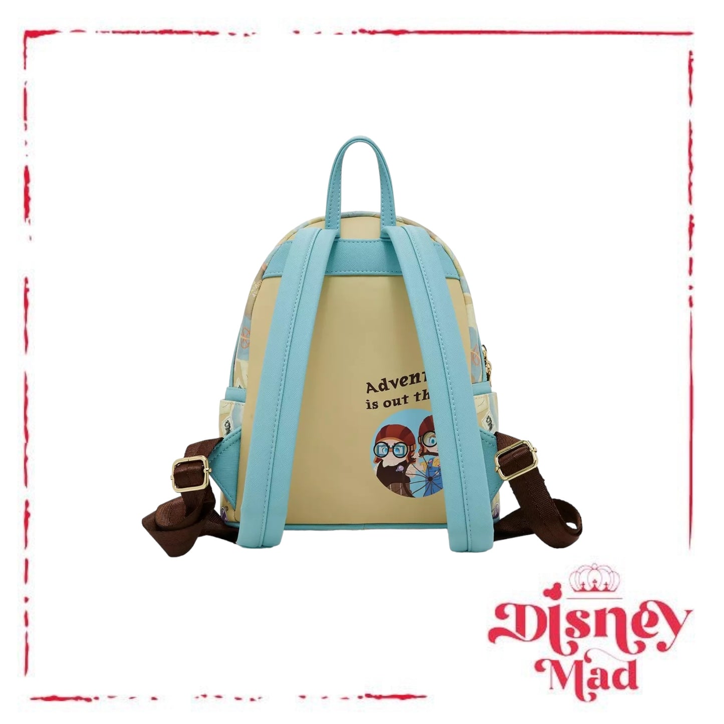 Loungefly Disney Pixar Up Young Carl & Ellie Adventure Mini Backpack