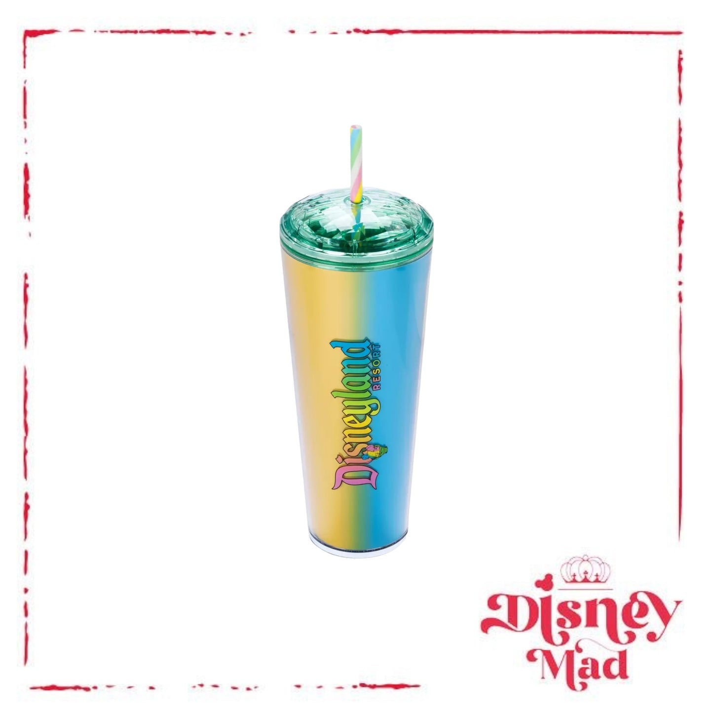 Disney Eats Shaved Ice Starbucks® Tumbler with Straw – Disneyland