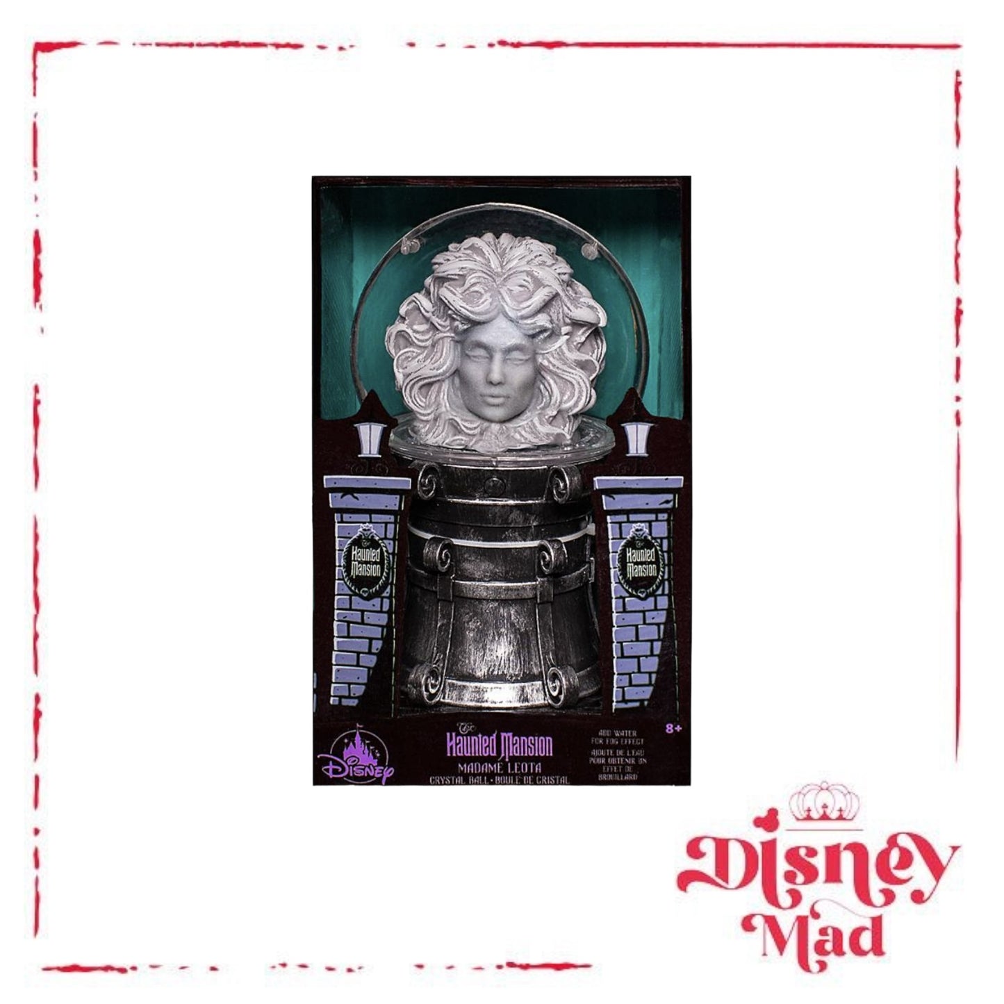 Disney Parks Madame Leota Crystal Ball Light-Up Figure The Haunted Mansion