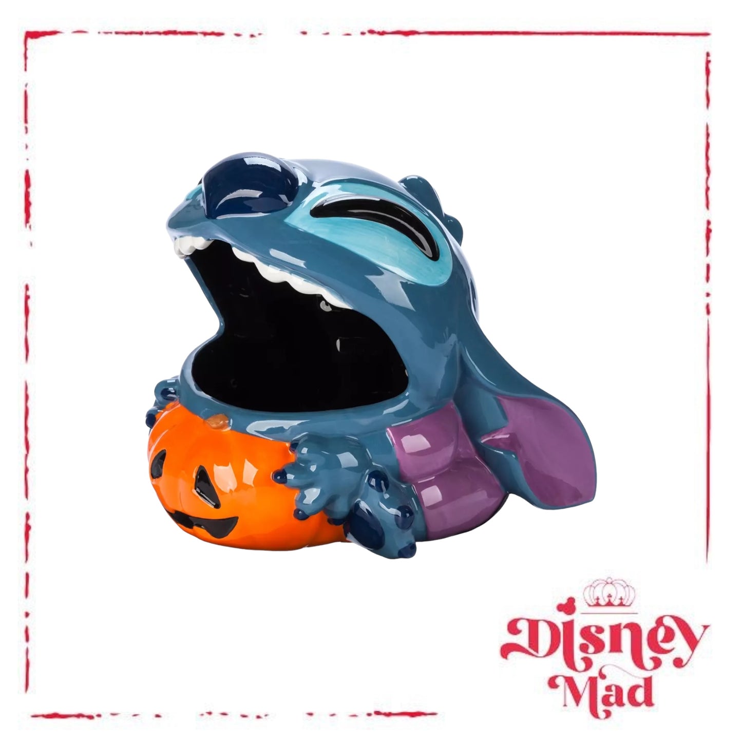 Stitch Pumpkin Halloween Candy Bowl – Lilo & Stitch - Disney Parks