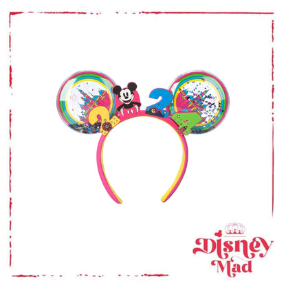 Mickey Mouse Ear Headband for Adults – Disneyland 2024 - Disney Parks