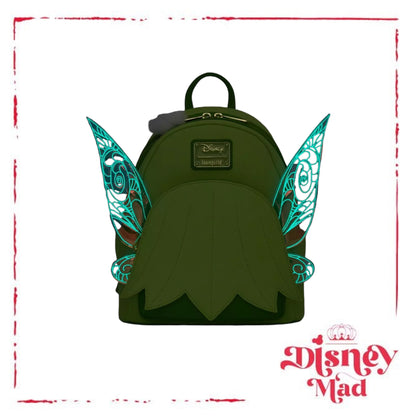 Loungefly Disney Peter Pan Tinker Bell Figural Glow-in-the-Dark Mini Backpack - BoxLunch Exclusive