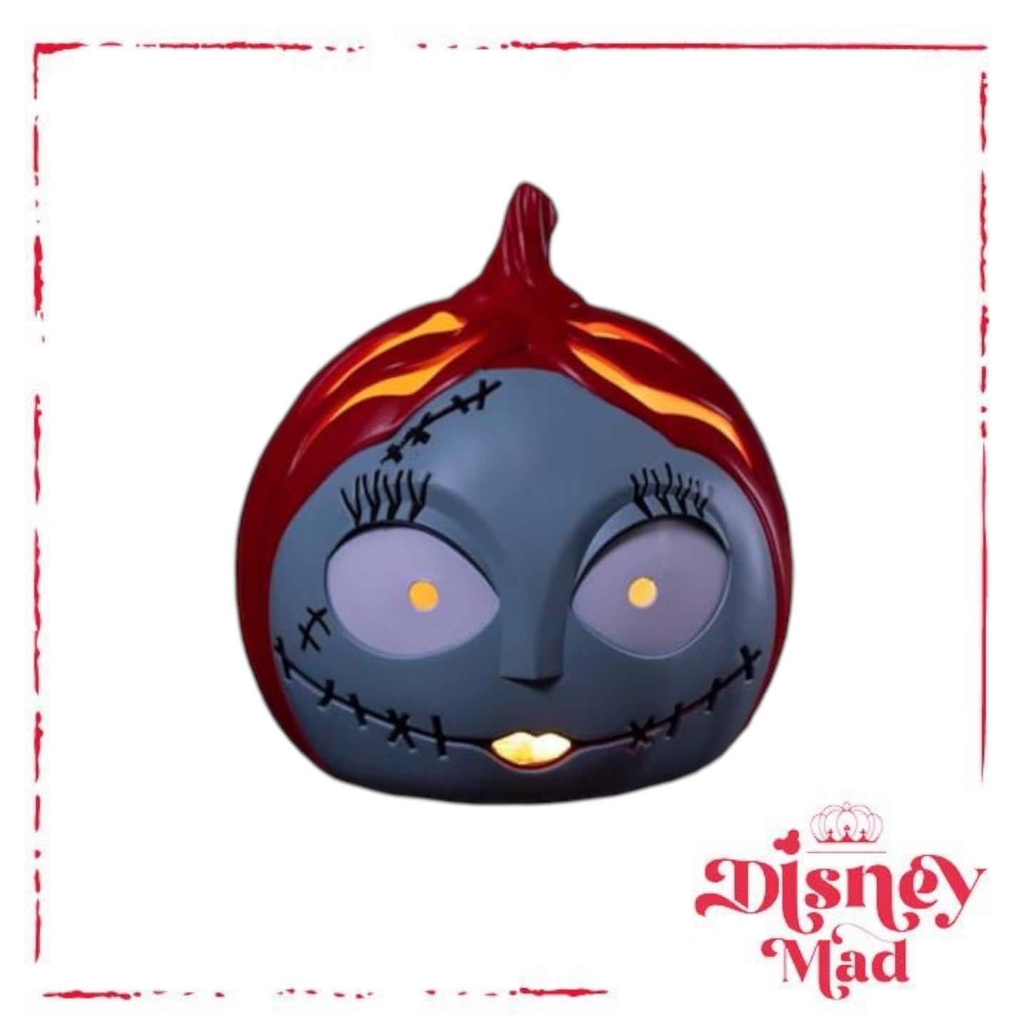 Sally Nightmare Before Christmas Light Up Mini Pumpkin