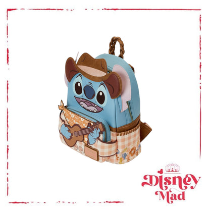 Loungefly Stitch Western Cowboy Cosplay Mini Backpack