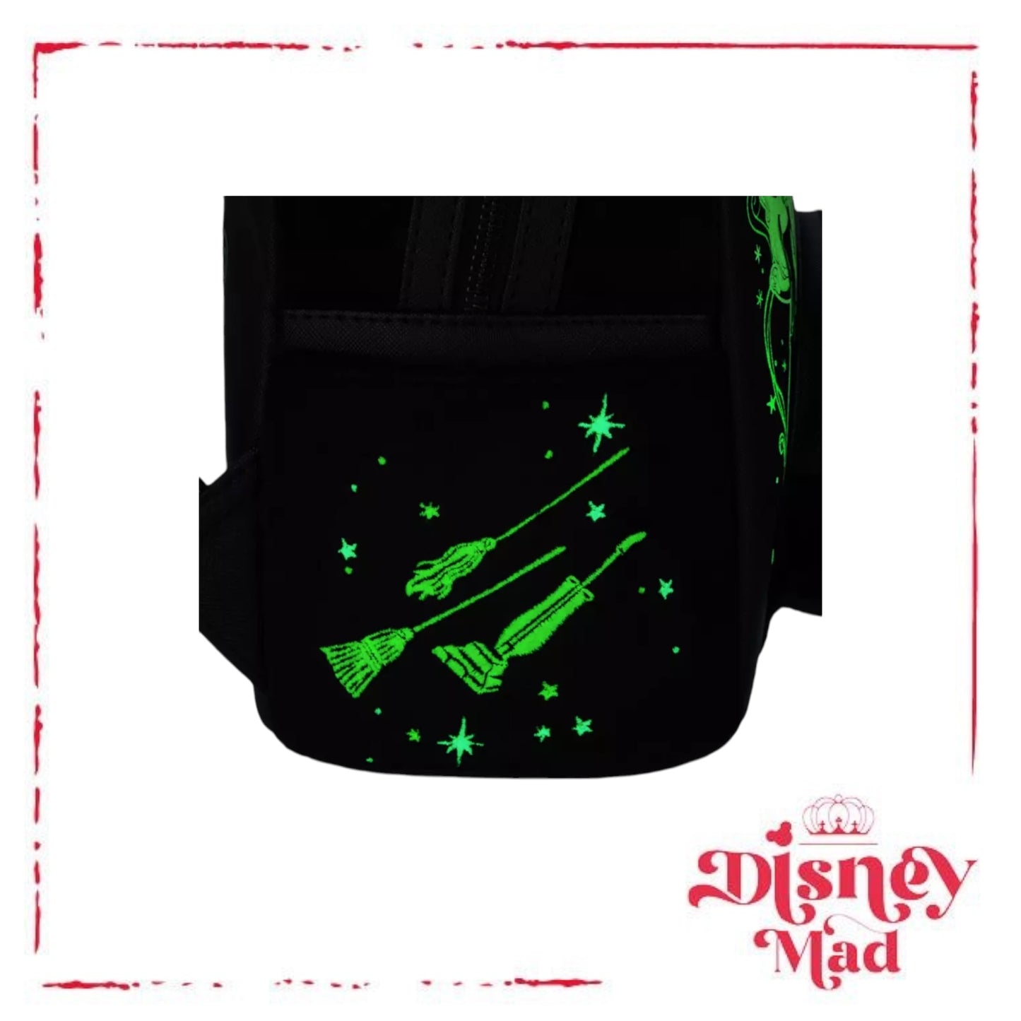 Hocus Pocus Glow-in-the-Dark Loungefly Mini Backpack