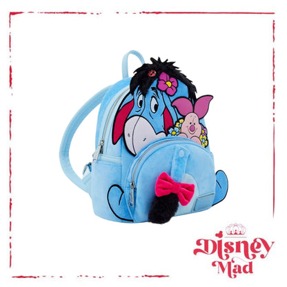 Loungefly Disney Winnie the Pooh Eeyore Figural Mini Backpack