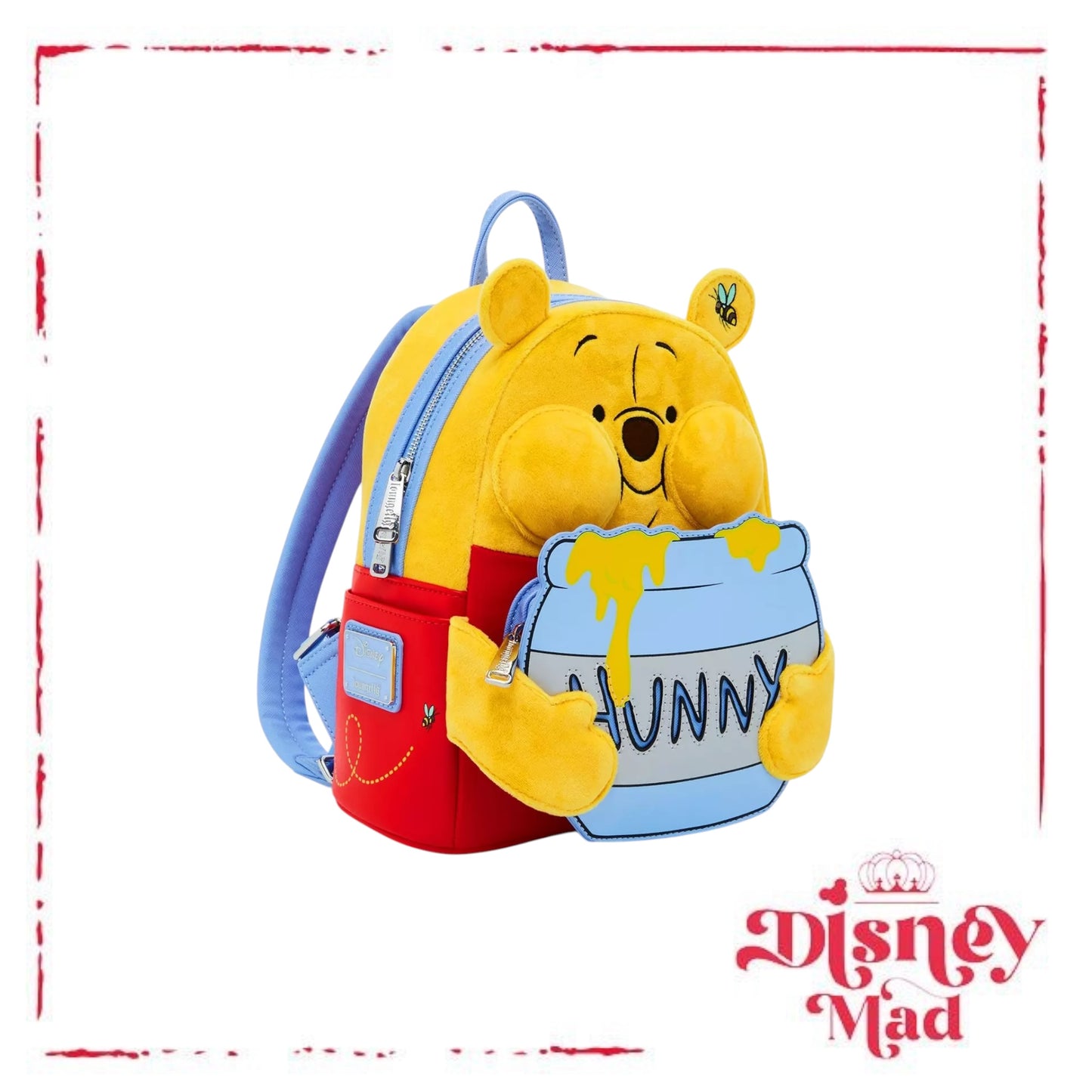 Loungefly Disney Winnie the Pooh Hunny Pooh Bear Figural Mini Backpack - BoxLunch Exclusive