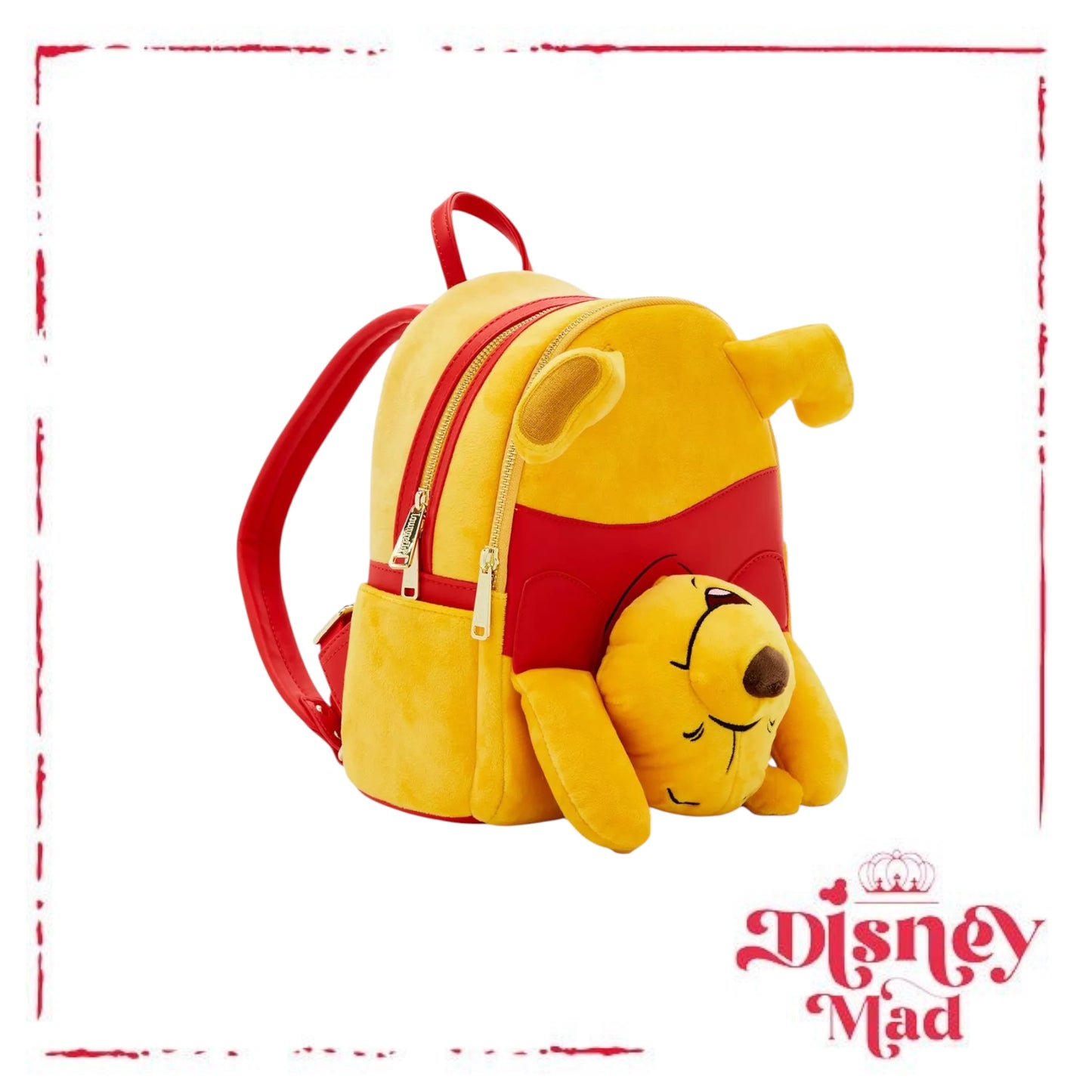 Loungefly Disney Winnie the Pooh Upside Down Pooh Mini Backpack