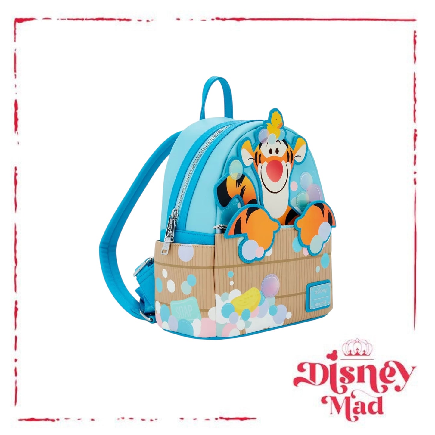 Loungefly Disney Winnie the Pooh Tigger Bathtime Mini Backpack