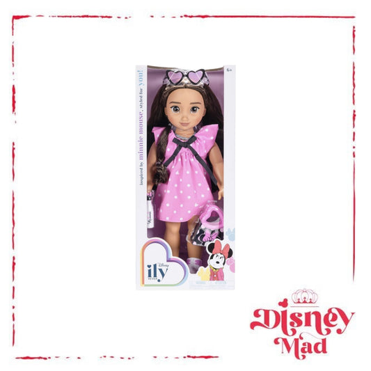 Disney ILY 4ever 18" Doll Inspired by Minnie - Pink Dress