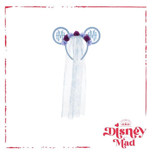 The Haunted Mansion Bride Veil Ear Headband - Disney Parks