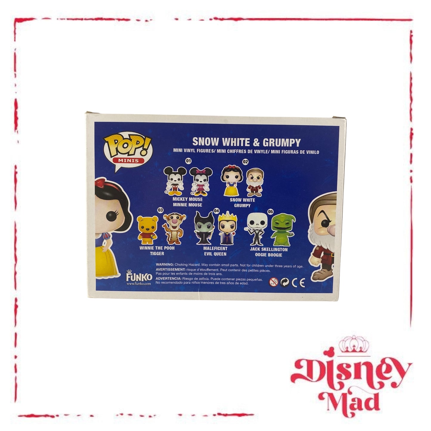Snow White & Grumpy Pop Mini - Disney