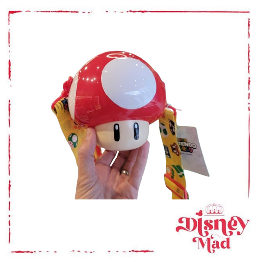 Universal Mario Red Power-Up Mushroom Sipper
