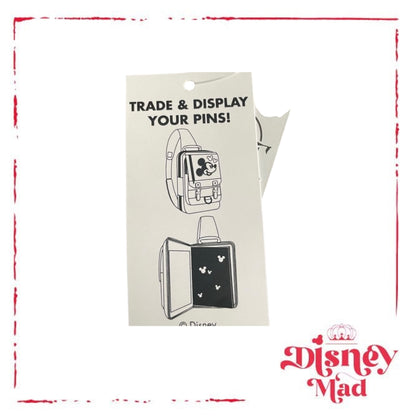 Disney Parks Mickey Mouse Pin Trading Crossbody Sling Bag