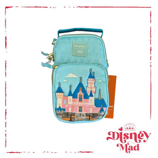 Disneyland Sleeping Beauty Castle Lug Crossbody Bag
