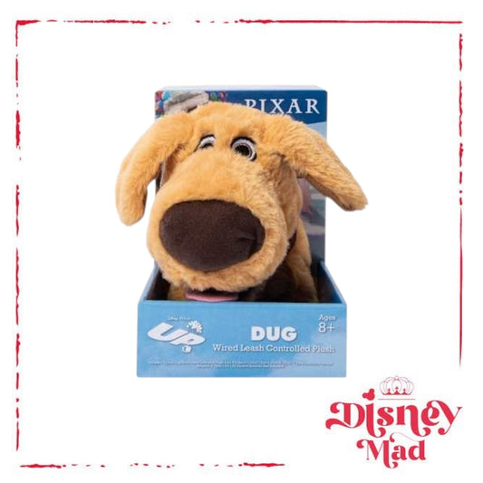 Disney PIXAR Up Dug Wired Leash Controlled Plush Toy