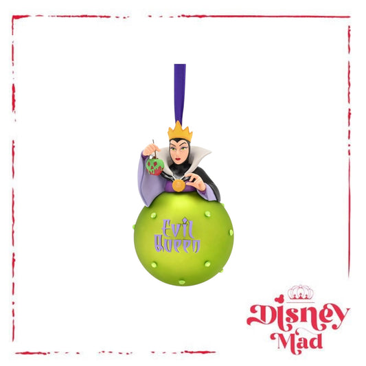Disney Evil Queen On A Glass Bauble