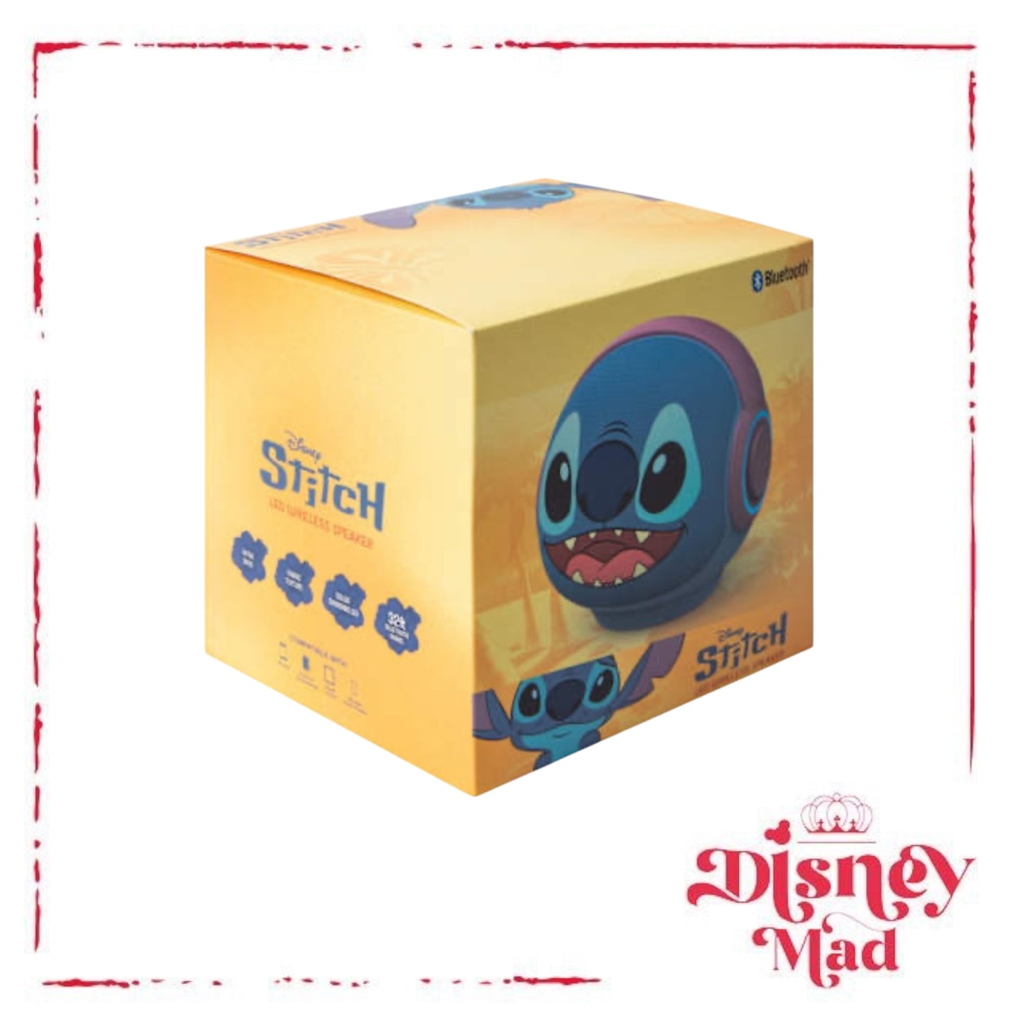 Stitch LED Wireless Sphere Speaker