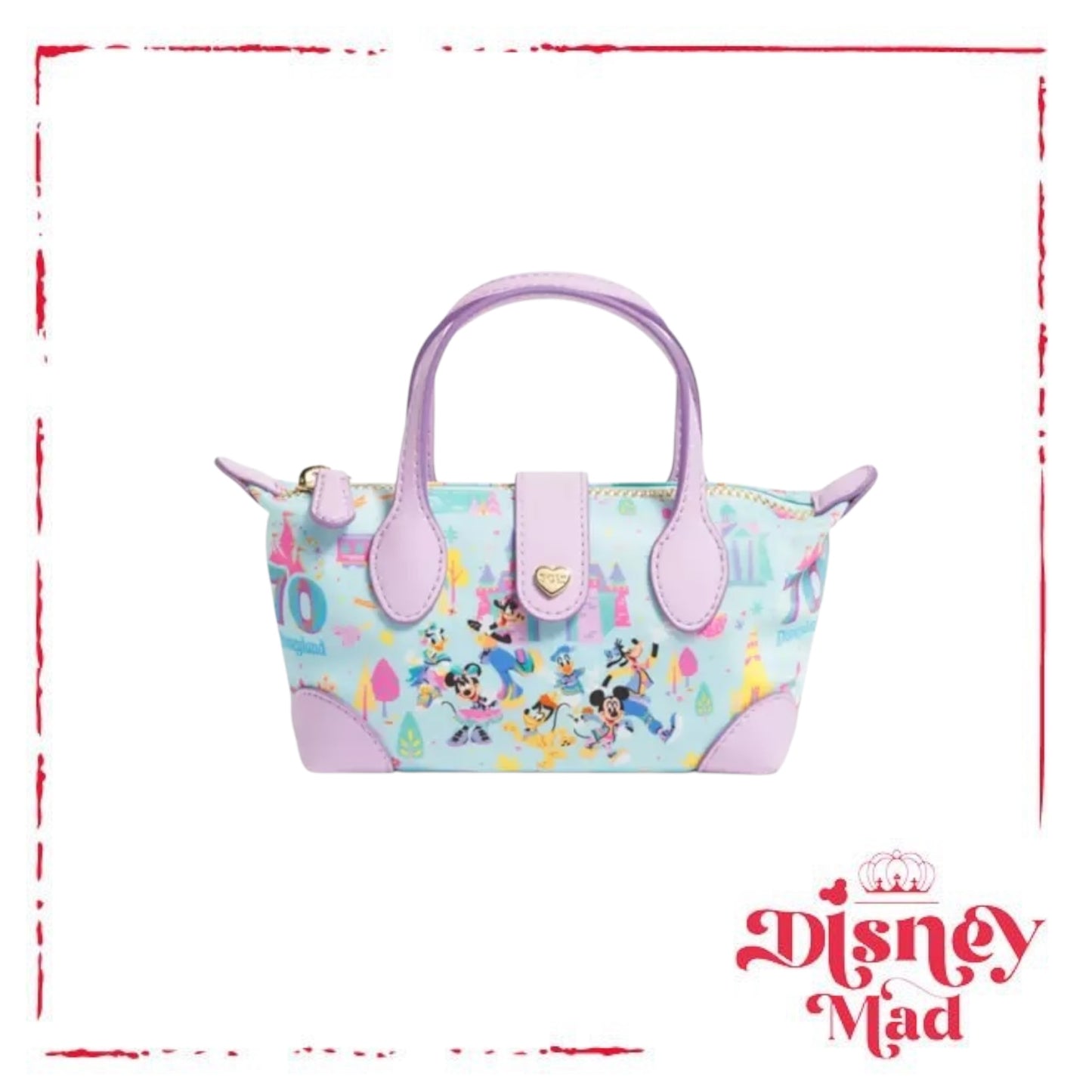 Disneyland 70th Anniversary Mini Pouchette Bag by Stoney Clover Lane - Disney Parks
