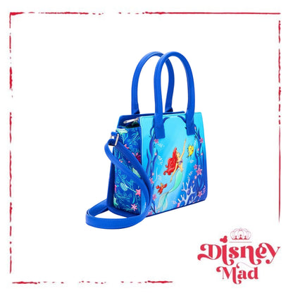 Loungefly The Little Mermaid Trio Sea Mini Satchel Bag