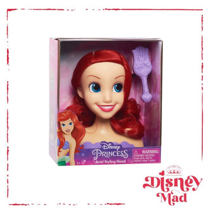Disney Princess Small Styling Head Ariel