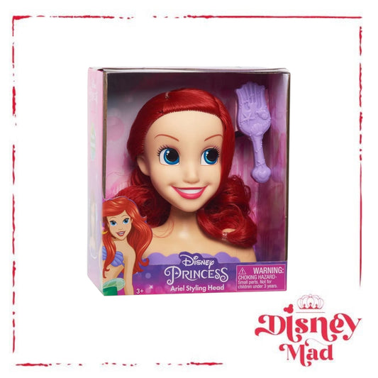 Disney Princess Small Styling Head Ariel