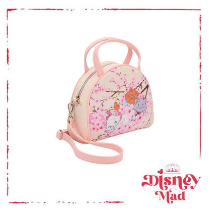 Loungefly Disney The Aristocats Kittens Cherry Blossom Dome Crossbody Bag