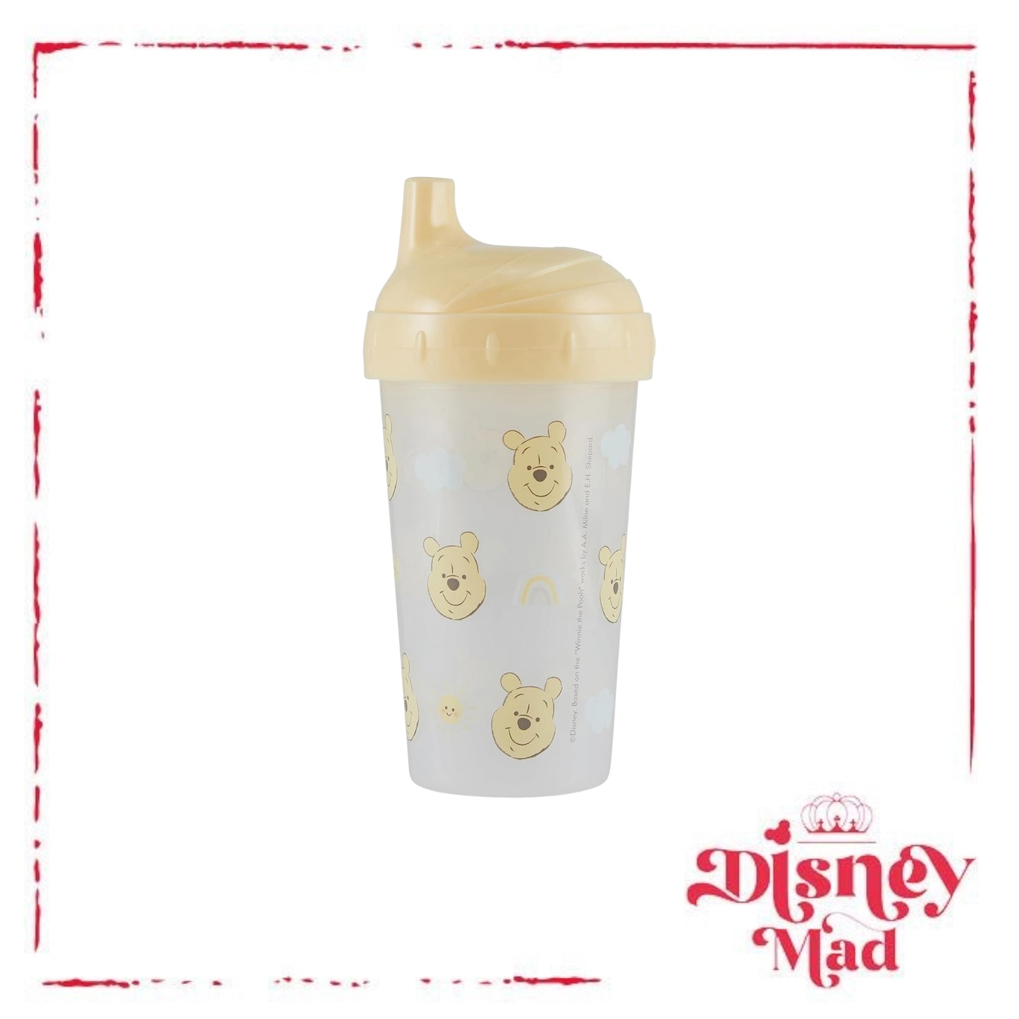 Disney 10 Ounce Winnie The Pooh Sippy Cup Pack of Two