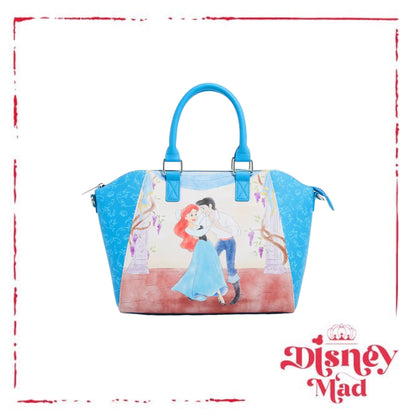 Loungefly Disney The Little Mermaid Ariel & Eric Dancing Satchel Bag