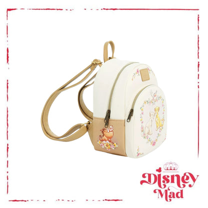 Loungefly Disney The Lion King Young Simba & Nala Heart Mini Backpack