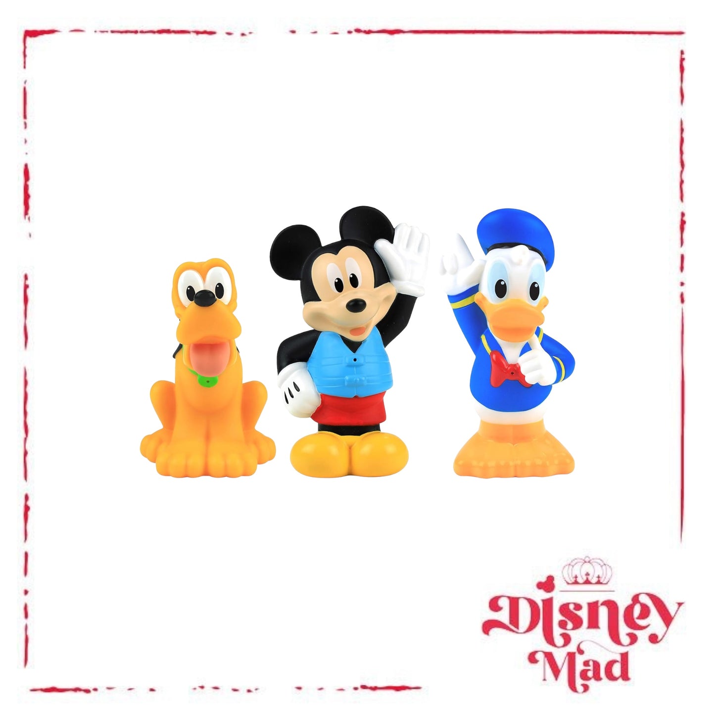 Disney Junior Mickey Mouse Bath Toy Water Squirters