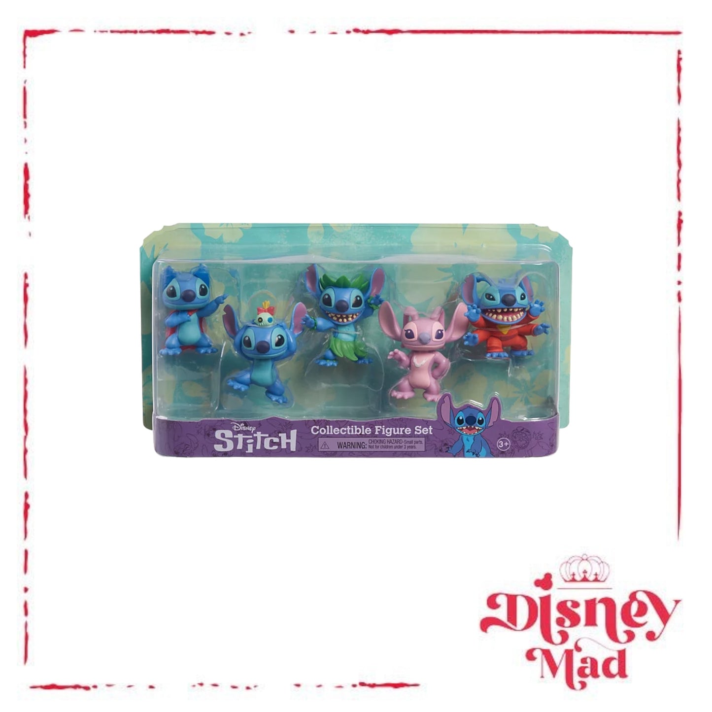 Disney’s Lilo & Stitch Collectible Stitch 5 Figure Set