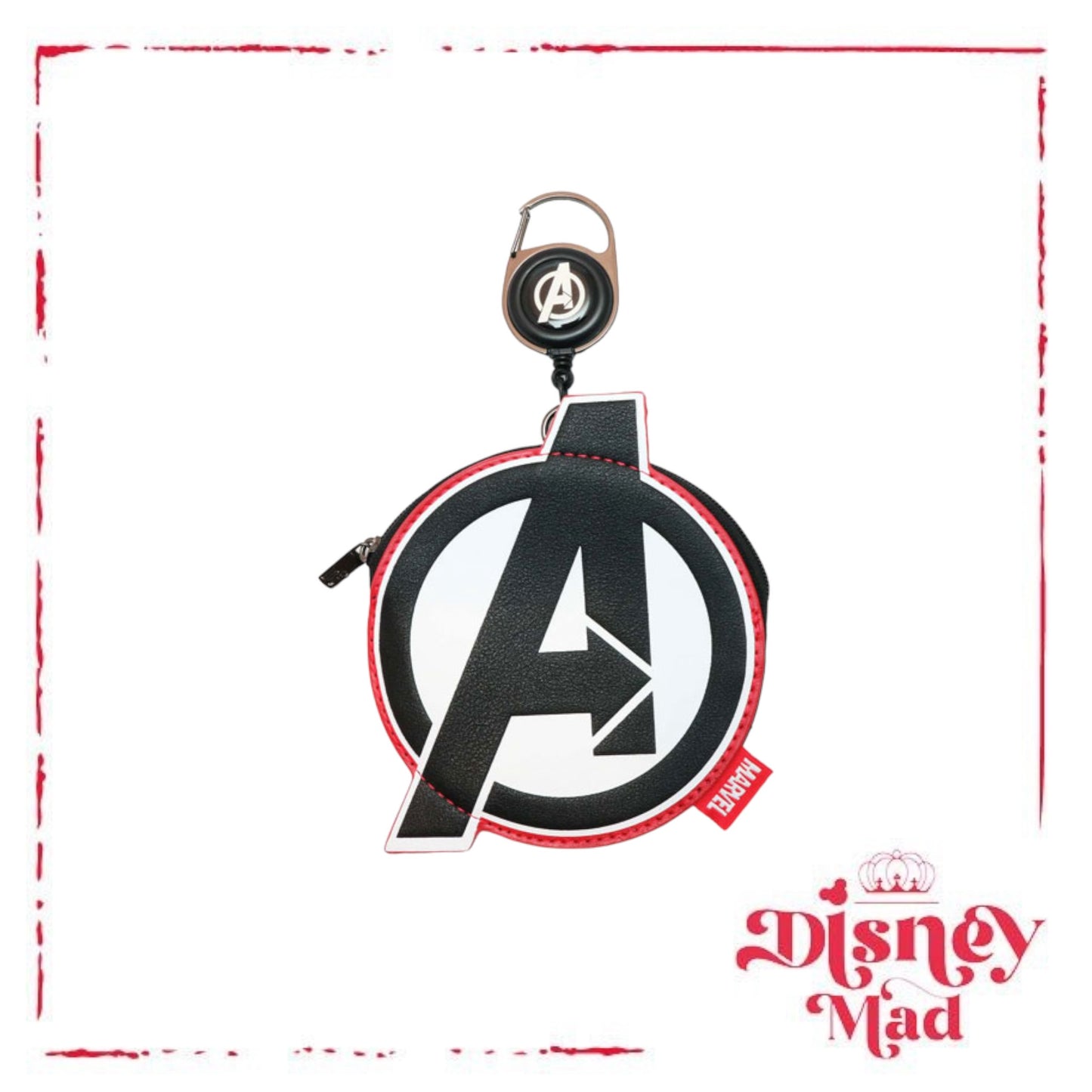 Marvel by Loungefly Avengers Logo Coin Purse/ Lanyard Japan Exclusive