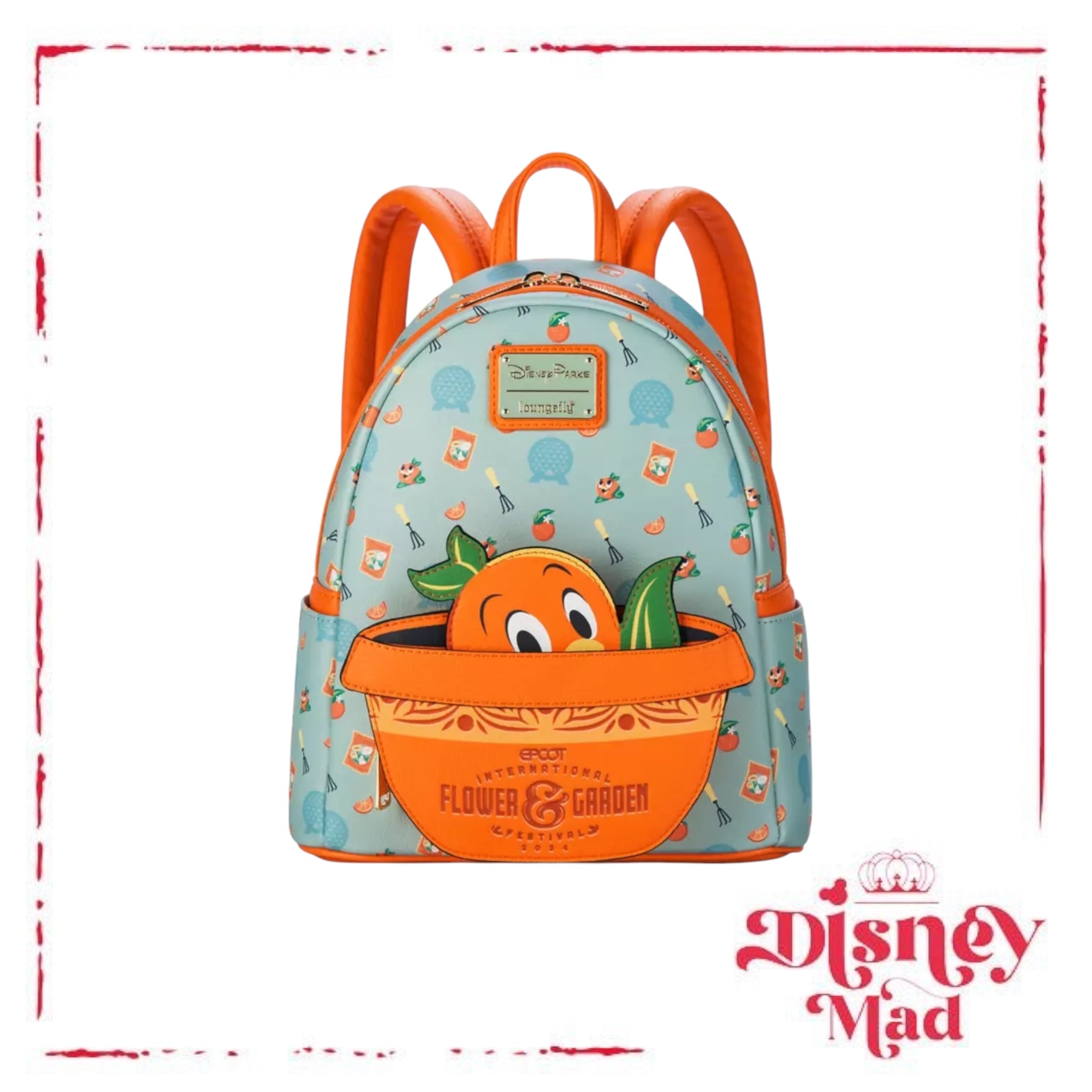 Loungefly Disney Parks Orange high quality Bird Mini Backpack